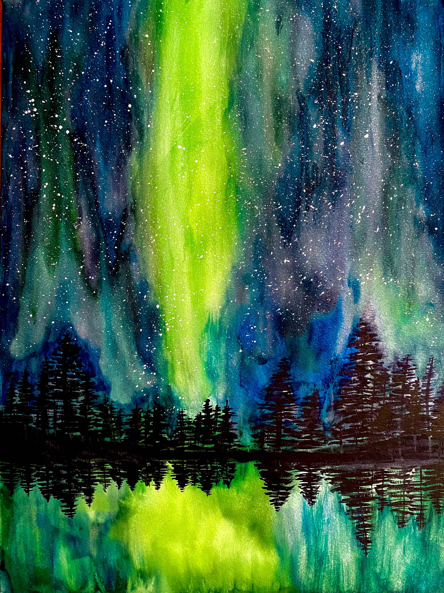 Aurora Borealis Greeting Card