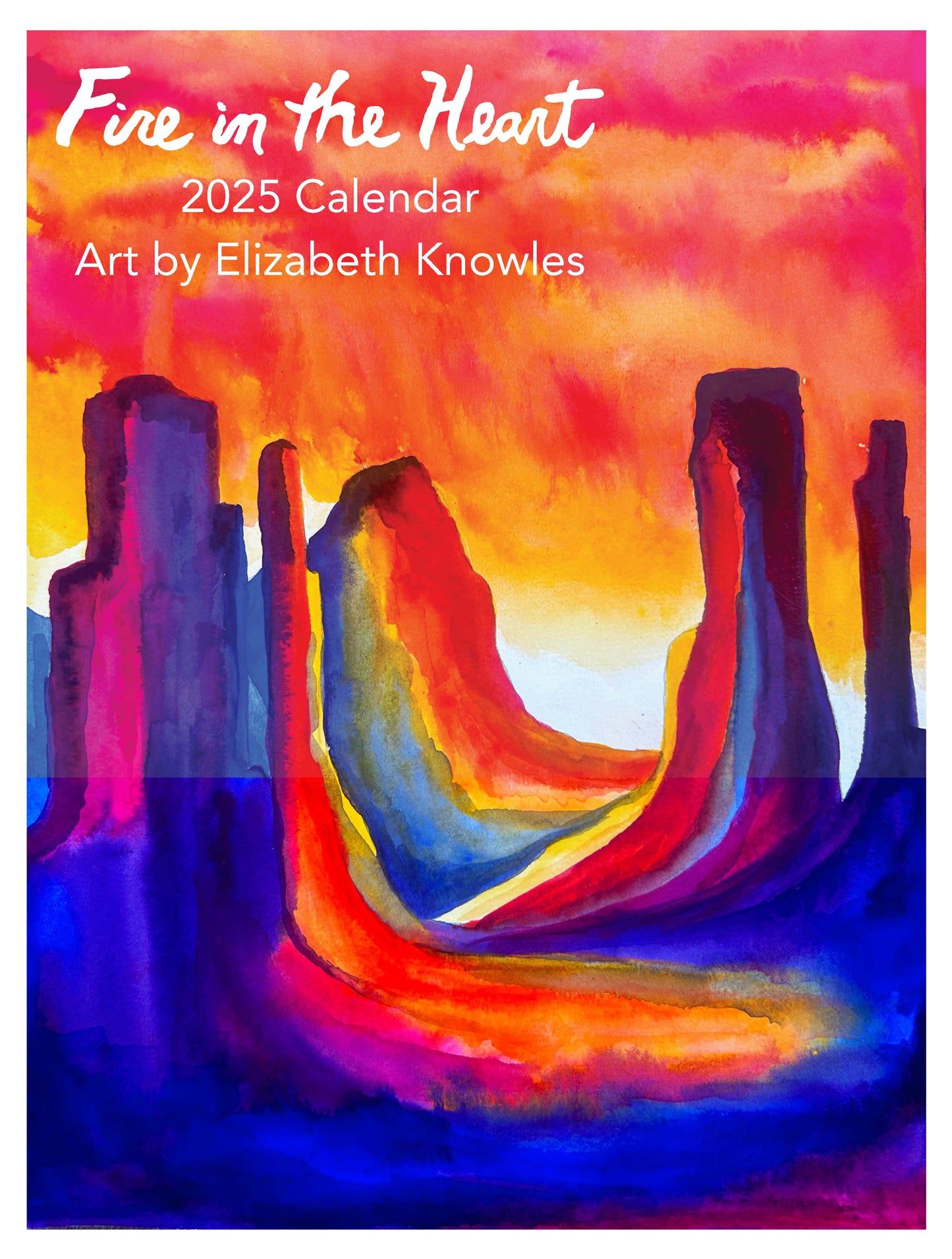 2025 Watercolor Art Calendar
